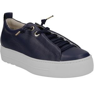 leather Platform Sneakers US sizes. DARK BLUE LEATHER. Never used. In box